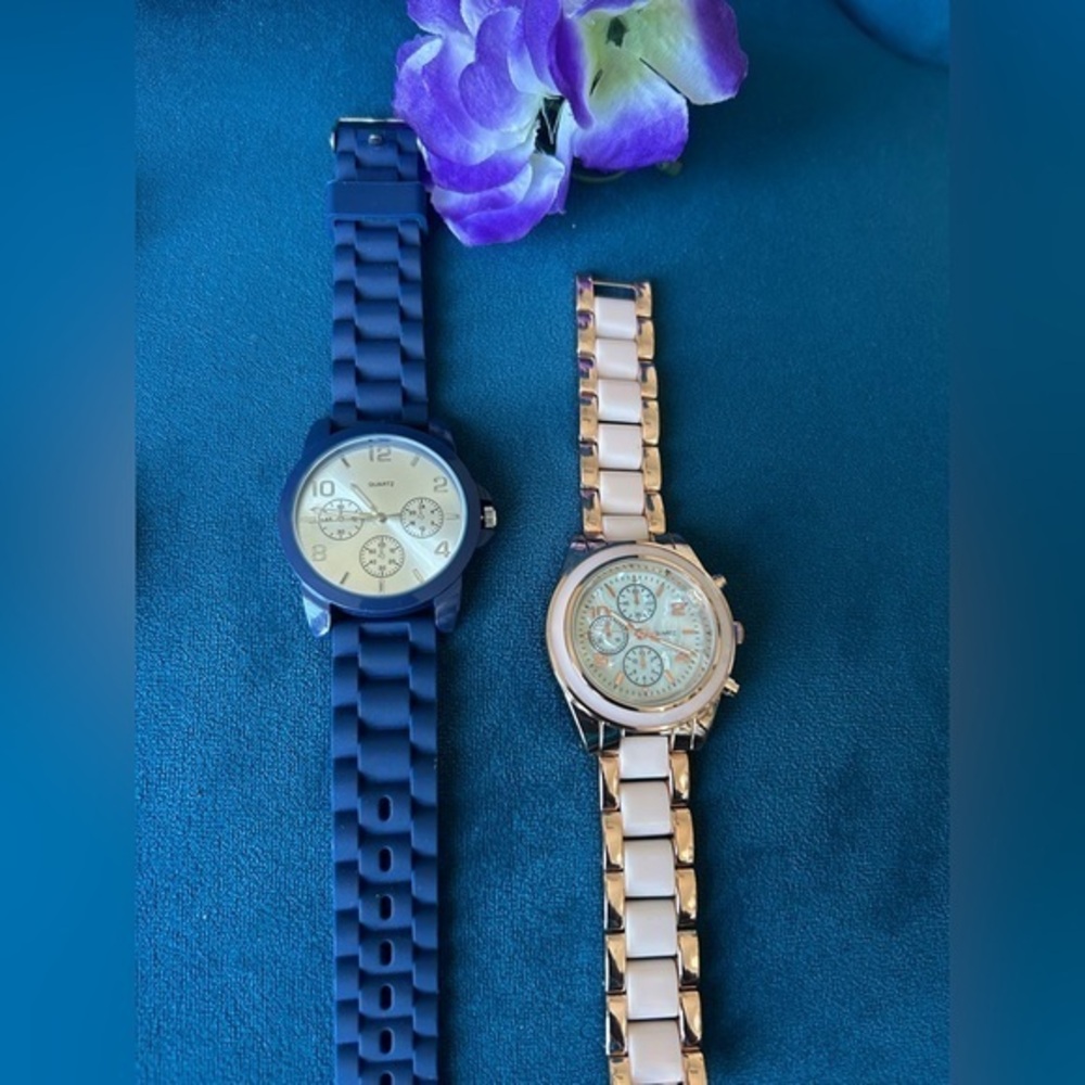 ✨NEW Aeropostale Blue and Gold Watches Modern